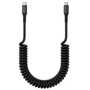  DK-UCSP-03B PU spring fast charging cable black 