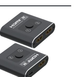 HDMI 双向 HDMI 2.1 8K@60Hz 48Gbps
