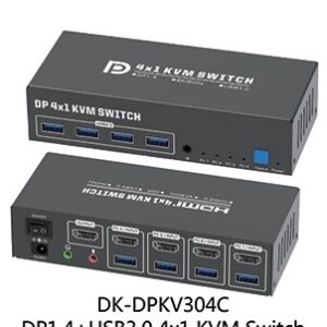 DP KVM 4x1 - -