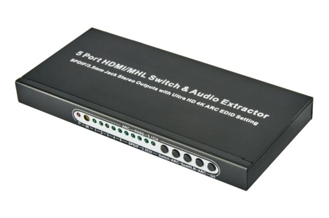 dk hc cv04 hdmi audio extractor cable 1.png HDMI audio extractor 7.1CH/5.1CH audio