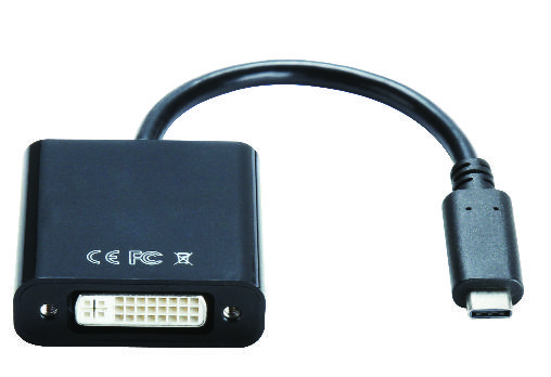 dk hc cv08 usb c to dvi cable 1.png USB-C to DVI 1080P@60Hz