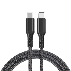 UL-01-NB usb-a to lightning nylon braided cable black